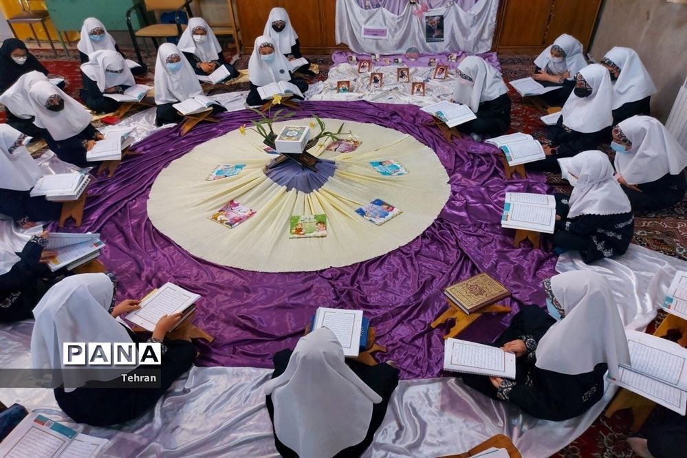 برگزاری محافل انس با قرآن در مدارس منطقه ۱۲