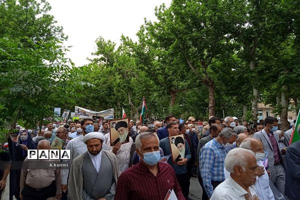 راهپیمایی روز قدس در فلاورجان