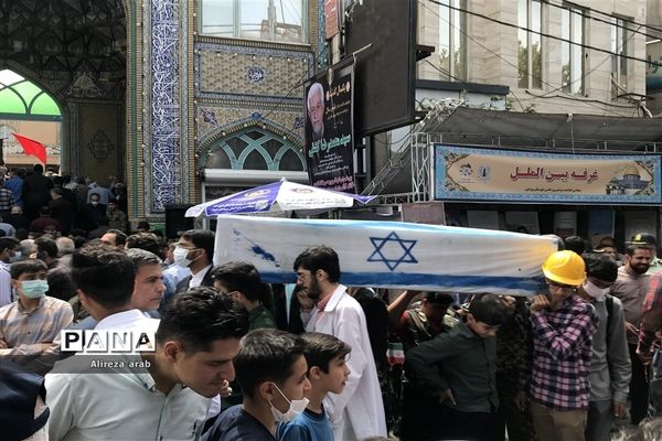 راهپیمایی روز قدس در ورامین