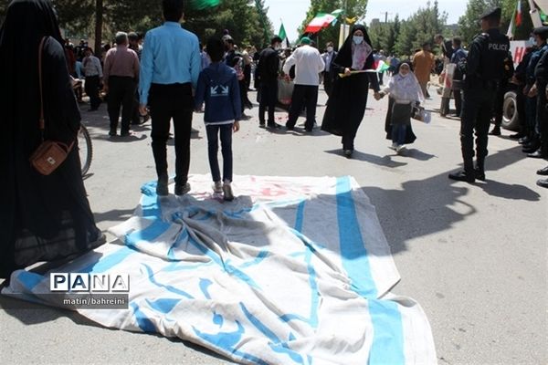 راهپیمایی روز قدس در کرمان