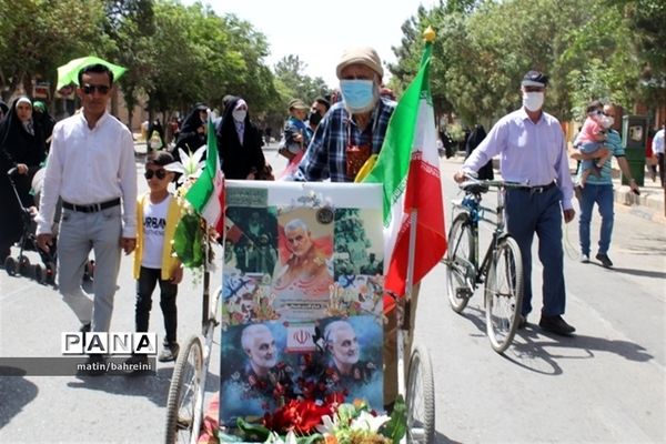 راهپیمایی روز قدس در کرمان