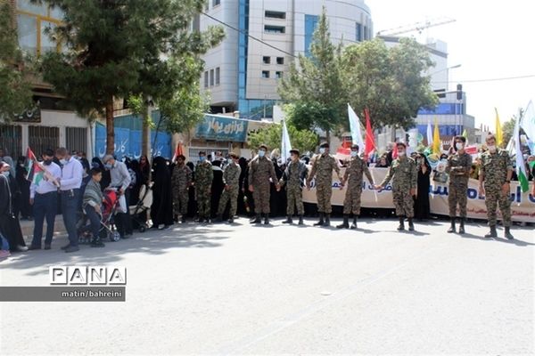 راهپیمایی روز قدس در کرمان