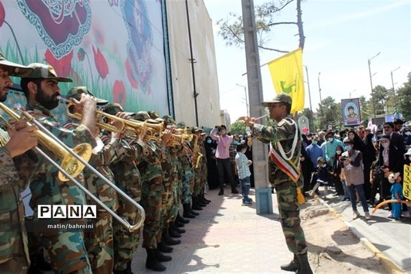 راهپیمایی روز قدس در کرمان