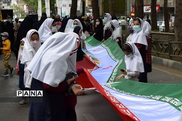 حضور پرشور مردم دماوند در راهپیمایی روز قدس