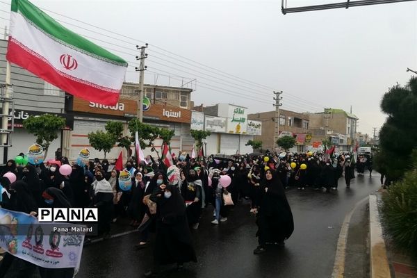 راهپیمایی روز قدس در شهرستان ملارد و صفادشت