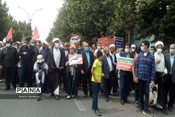 راهپیمایی روز جهانی قدس در کاشمر