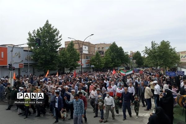 راهپیمایی روز جهانی قدس در کاشمر