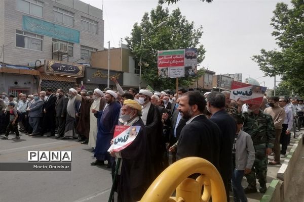 راهپیمایی روز جهانی قدس در کاشمر