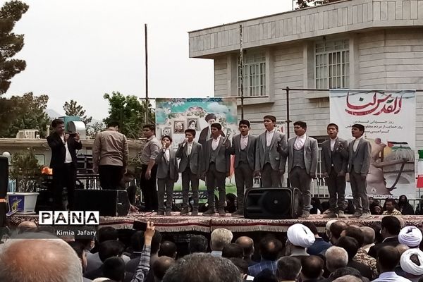 راهپیمایی روز جهانی قدس در کاشمر