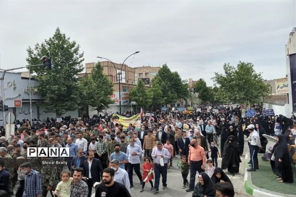 راهپیمایی روز جهانی قدس در کاشمر