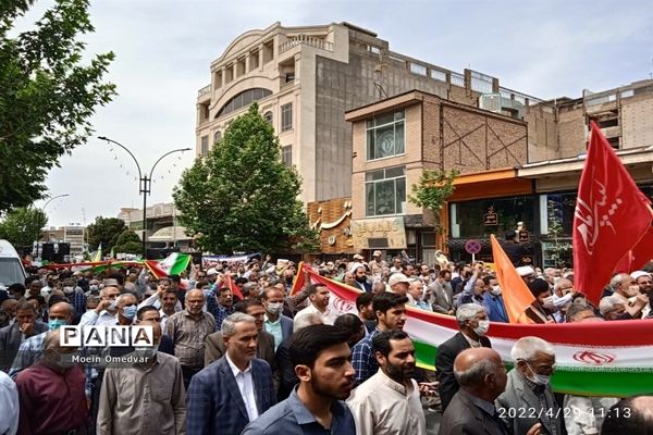 راهپیمایی روز جهانی قدس در کاشمر