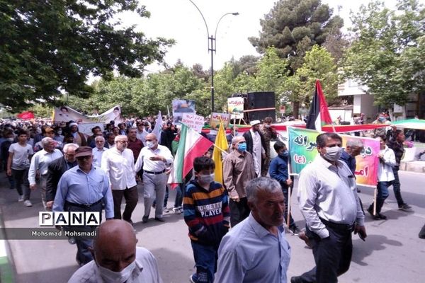 راهپیمایی روز جهانی قدس در کاشمر