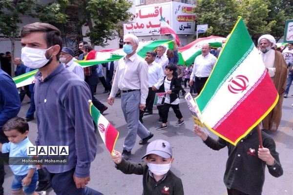 راهپیمایی روز جهانی قدس در کاشمر