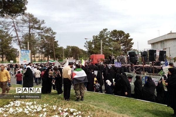 راهپیمایی روز جهانی قدس در کاشمر