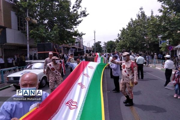 راهپیمایی روز جهانی قدس در کاشمر