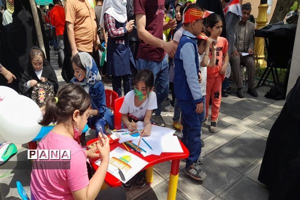 ندای مرگ بر اسرائیل در قرچک طنین‌انداز شد