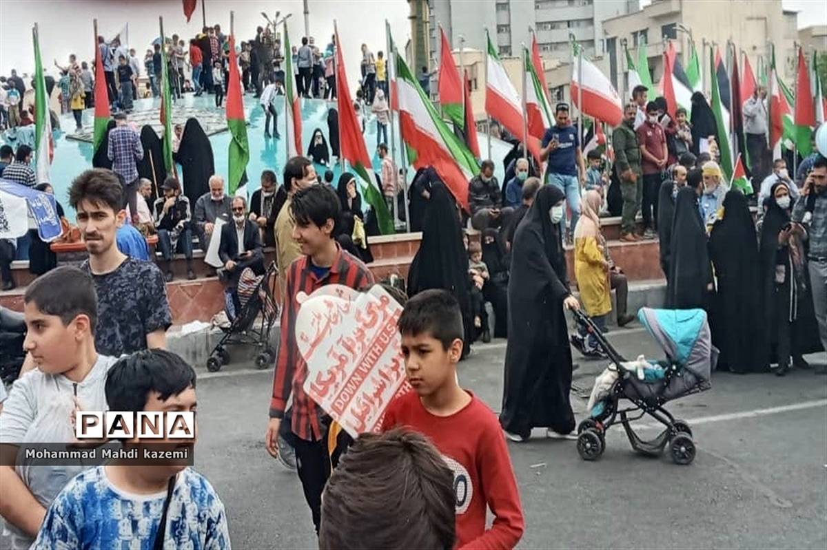 راهپیمایی روز قدس در تهران