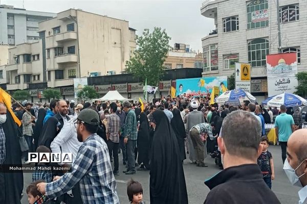 راهپیمایی روز قدس در تهران