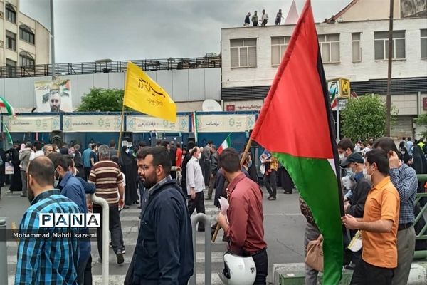 راهپیمایی روز قدس در تهران