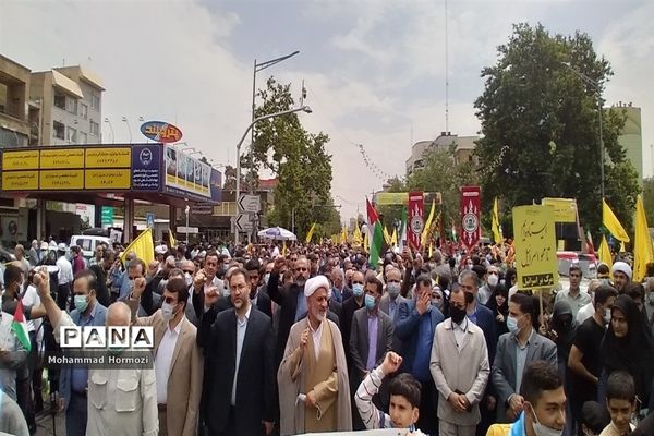 برگزاری با شکوه راهپیمایی روز قدس در تهران