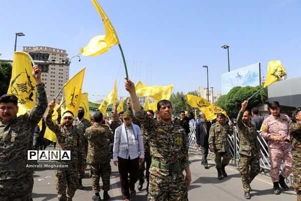 راهپیمایی روز قدس در مشهد مقدس