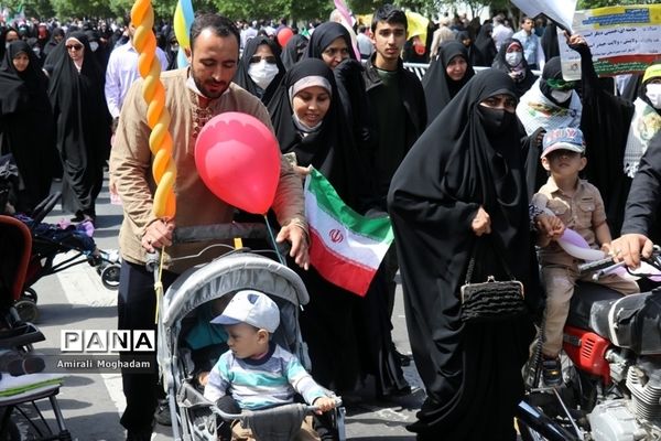 راهپیمایی روز قدس در مشهد مقدس