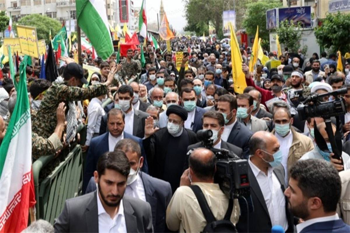 راهپیمایی روز قدس نماد همبستگی امت اسلامی است