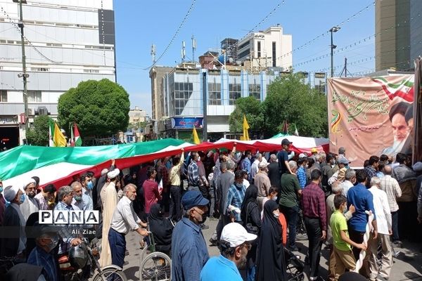 راهپیمایی روز قدس در مشهد مقدس - 2