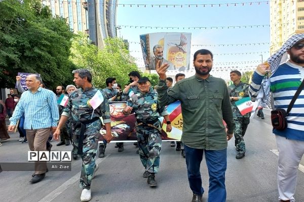 راهپیمایی روز قدس در مشهد مقدس - 2