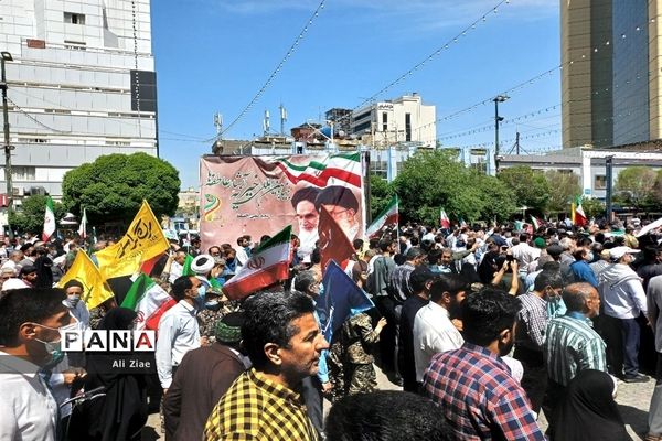 راهپیمایی روز قدس در مشهد مقدس - 2