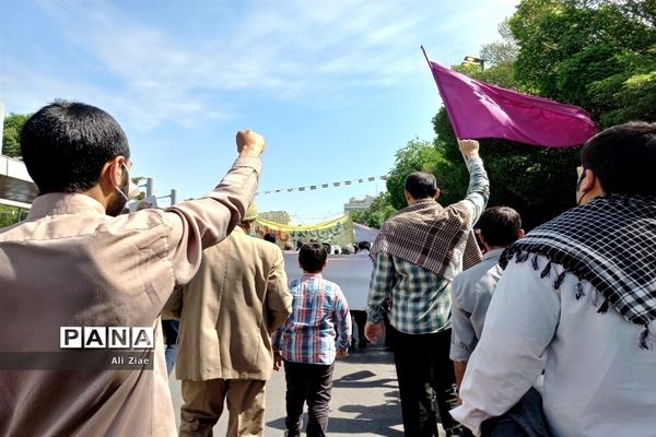 راهپیمایی روز قدس در مشهد مقدس - 2