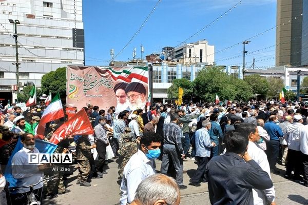 راهپیمایی روز قدس در مشهد مقدس - 2