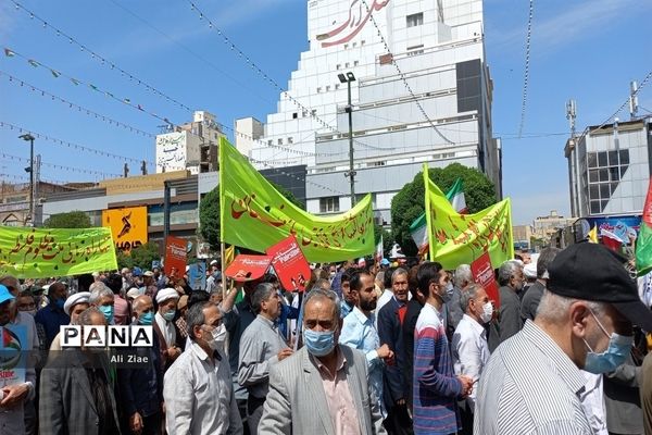 راهپیمایی روز قدس در مشهد مقدس - 2