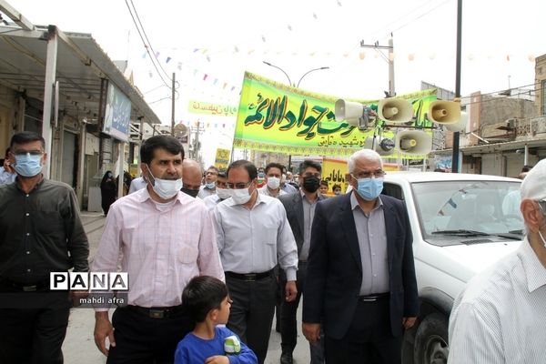 برگزاری راهپیمایی روز جهانی قدس در بهبهان