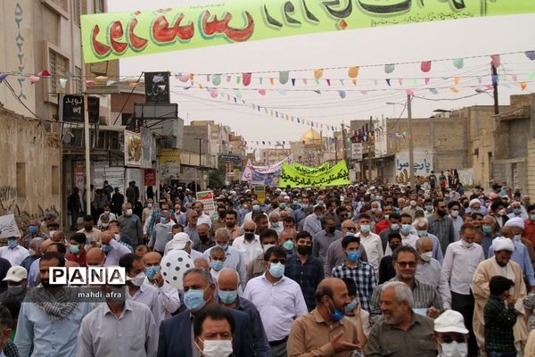 برگزاری راهپیمایی روز جهانی قدس در بهبهان