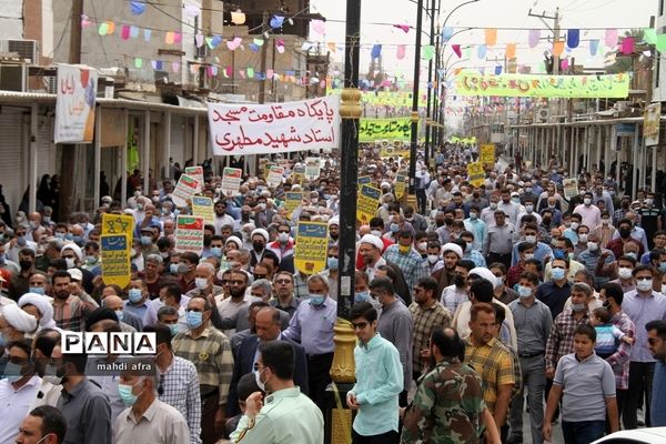 برگزاری راهپیمایی روز جهانی قدس در بهبهان