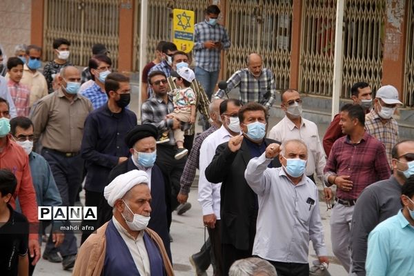 برگزاری راهپیمایی روز جهانی قدس در بهبهان