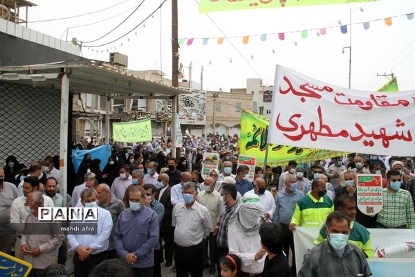 برگزاری راهپیمایی روز جهانی قدس در بهبهان