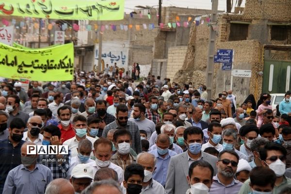 برگزاری راهپیمایی روز جهانی قدس در بهبهان