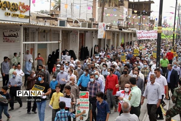 برگزاری راهپیمایی روز جهانی قدس در بهبهان