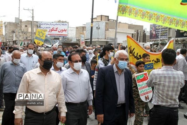 برگزاری راهپیمایی روز جهانی قدس در بهبهان