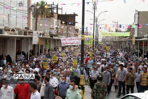 برگزاری راهپیمایی روز جهانی قدس در بهبهان