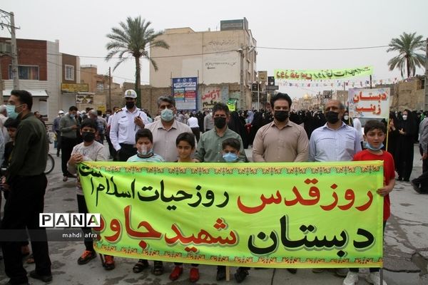 برگزاری راهپیمایی روز جهانی قدس در بهبهان