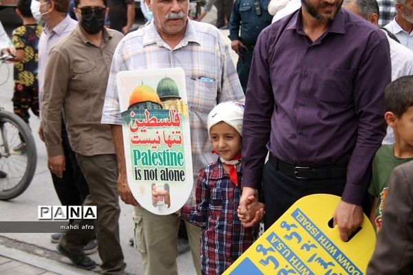 برگزاری راهپیمایی روز جهانی قدس در بهبهان