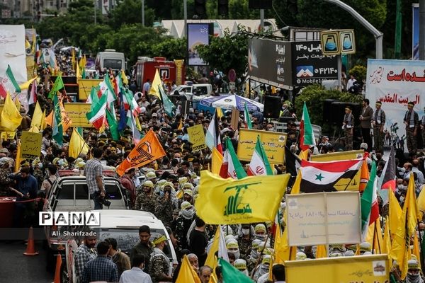 راهپیمایی روز جهانی قدس در تهران-1