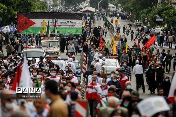 راهپیمایی روز جهانی قدس در تهران-1