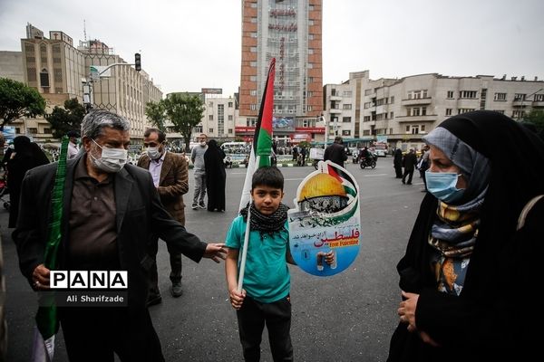 راهپیمایی روز جهانی قدس در تهران-1