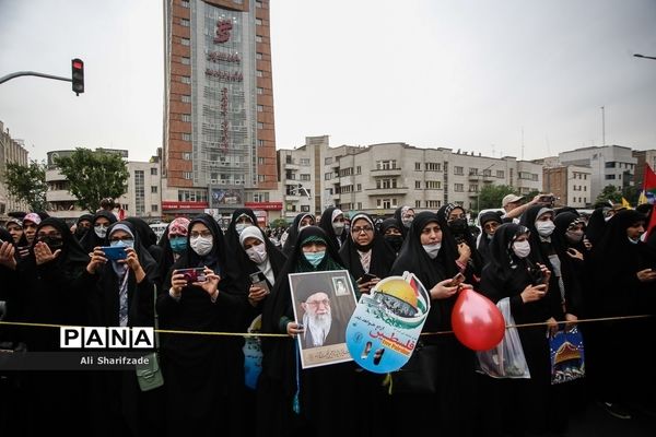 راهپیمایی روز جهانی قدس در تهران-1