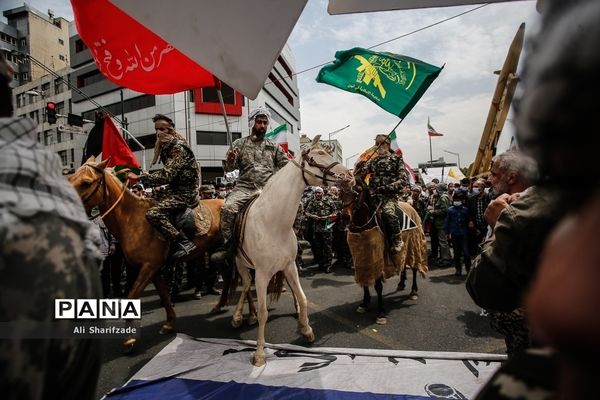 راهپیمایی روز جهانی قدس در تهران-1