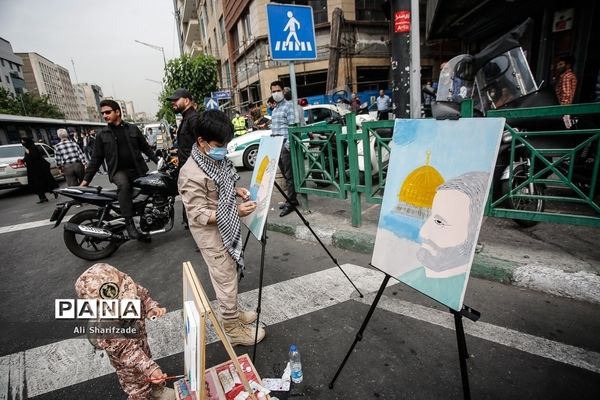 راهپیمایی روز جهانی قدس در تهران-1